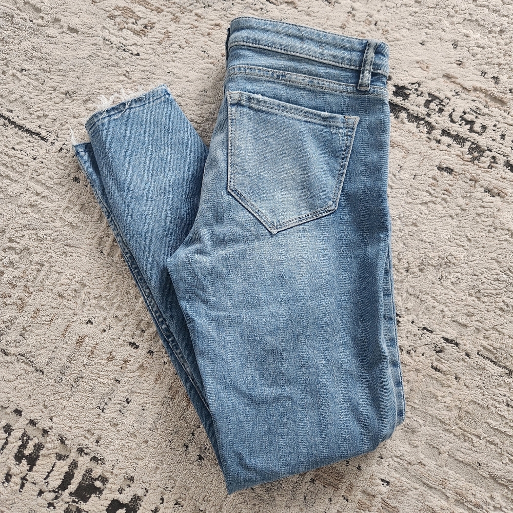 All Saints Mast Ankle Destroyed Jeans